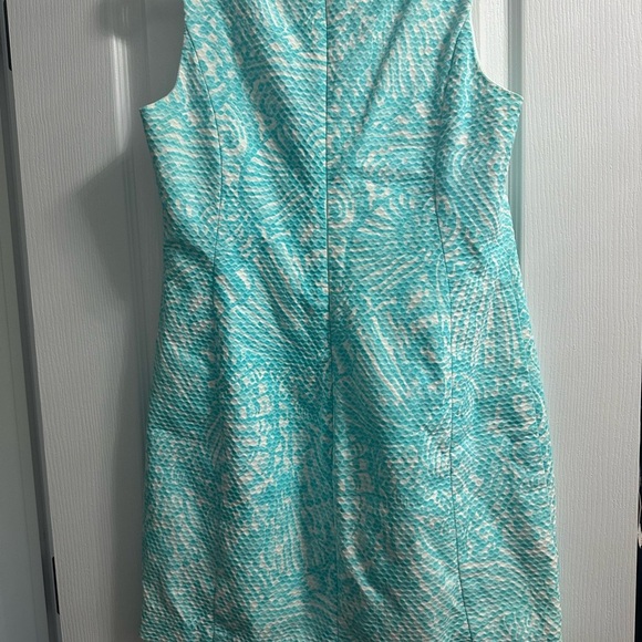 Lilly Pulitzer MacFarlane Shorely Blue Sea Cups Shift Dress - Picture 5 of 6